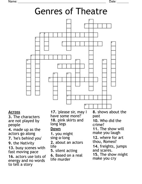 theatre crossword clue|theatre crossword clue dan word.